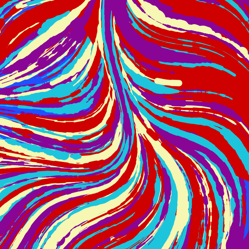 Generative Art - Titan Waves